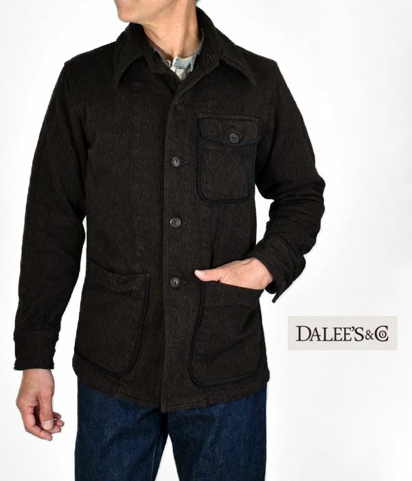 ダリーズ (DALEE'S&Co) JOLT 20s MIDDLE JACKET ハードネルジャケット アウター コート JOLT