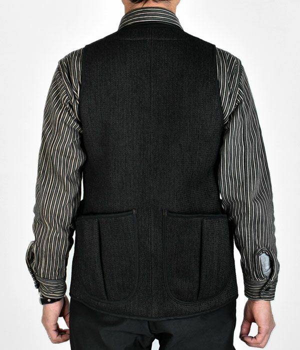 フリーホイーラーズ (FREEWHEELERS) “Delaware” VEST ビーチクロス