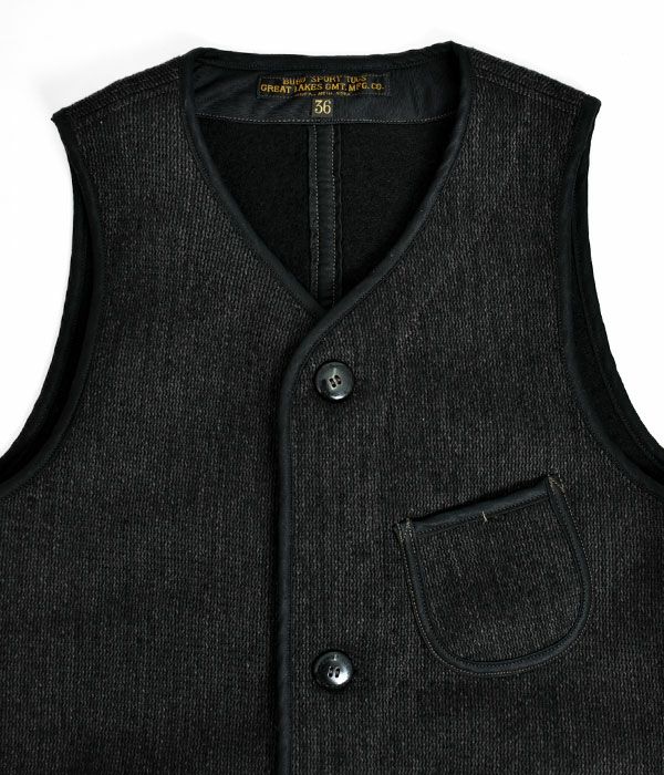 フリーホイーラーズ (FREEWHEELERS) “Delaware” VEST ビーチクロス