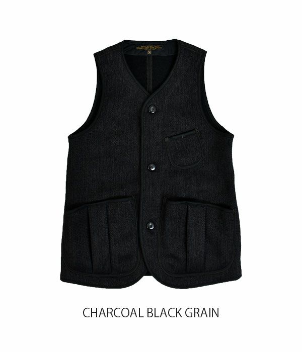 フリーホイーラーズ (FREEWHEELERS) “Delaware” VEST ビーチクロス