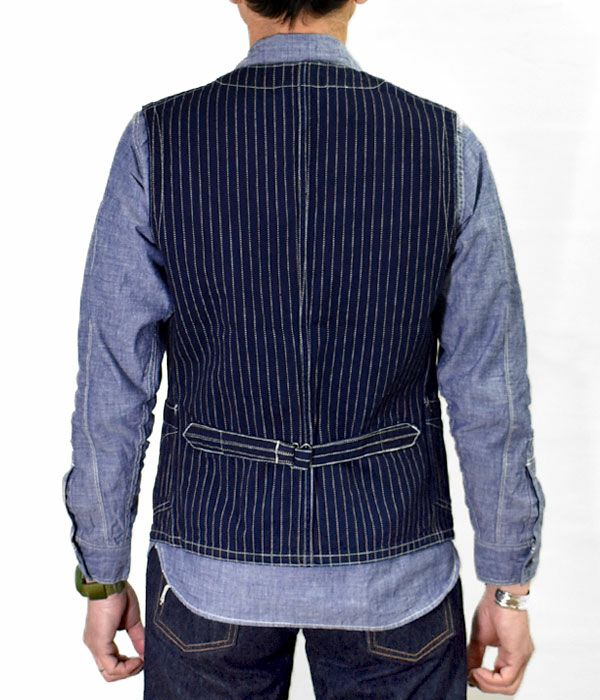 フリーホイーラーズ (FREEWHEELERS) CONDUCTOR VEST コットンベスト