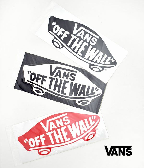 バンズ/ヴァンズ (VANS) DECK STICKER(大)ステッカー シール VANS001