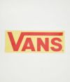 バンズ/ヴァンズ (VANS) FLV LOGO STICKER(大)ステッカー シール VANS002