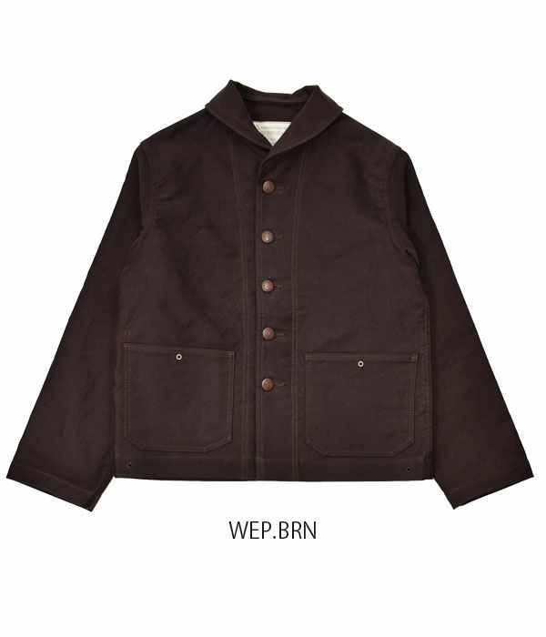 ダリーズ (DALEE'S&Co) U.S.N.J.05...40s U.S.N KOVERALL セーラージャケット カバーオール コート U.S.N.J.05 WEP.BRN