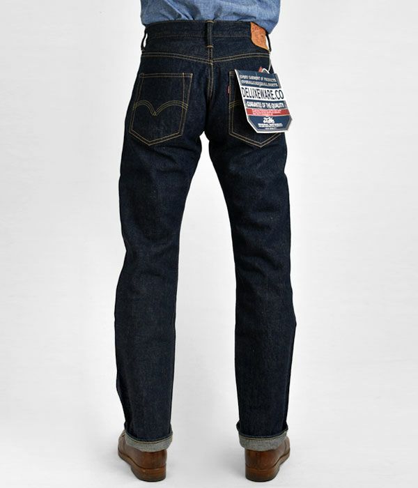 デラックスウエア (DELUXEWARE) ORIGINAL JUST STRAIGHT ジーンズ ジーパン デニムパンツ スタイリッシュストレート DX077A