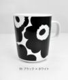 マリメッコ (marimekko) Unikko マグカップ 250ml ウニッコ 食器 52219-4-70741 52219470741 99. ブラック × ホワイト