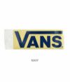 バンズ/ヴァンズ (VANS) FLV LOGO STICKER(小)ステッカー シール VANS004  NAVY