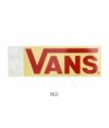 バンズ/ヴァンズ (VANS) FLV LOGO STICKER(小)ステッカー シール VANS004  RED