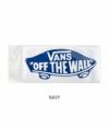 バンズ/ヴァンズ (VANS) DECK STICKER(小)ステッカー シール VANS003  NAVY