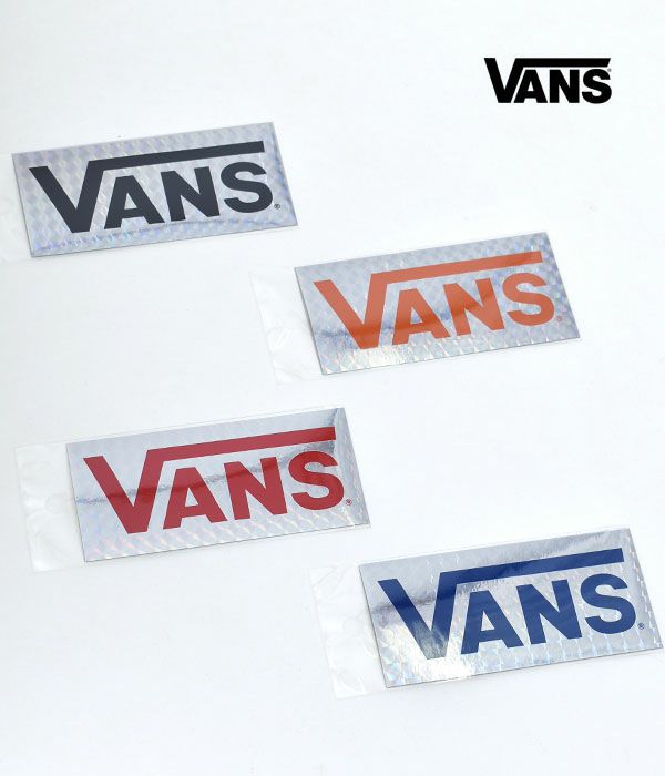 バンズ ヴァンズ Vans Flv Logo Sticker 小 ホログラム キラキラ ステッカー シール Vans014 トップジミー