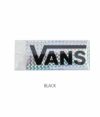 バンズ/ヴァンズ (VANS) FLV LOGO STICKER(小)ホログラム キラキラ ステッカー シール VANS014  BLACK