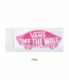 バンズ/ヴァンズ (VANS) DECK STICKER(小)ステッカー シール VANS005  PINK