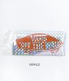 バンズ/ヴァンズ (VANS) DECK STICKER(小)ホログラム キラキラ ステッカー シール VANS015  ORANGE