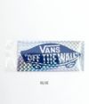 バンズ/ヴァンズ (VANS) DECK STICKER(小)ホログラム キラキラ ステッカー シール VANS015  BLUE