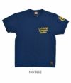 デラックスウエア (DELUXEWARE) U.S.VINTAGE 半袖プリントTシャツ DLT-2102 NVY.BLUE
