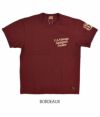 デラックスウエア (DELUXEWARE) U.S.VINTAGE 半袖プリントTシャツ DLT-2102 BORDEAUX