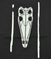 フリーホイーラーズ (FREEWHEELERS) DINOSAURUS EXPEDITION SERIES"GHOST RANCH" 半袖プリントTシャツ 2125003