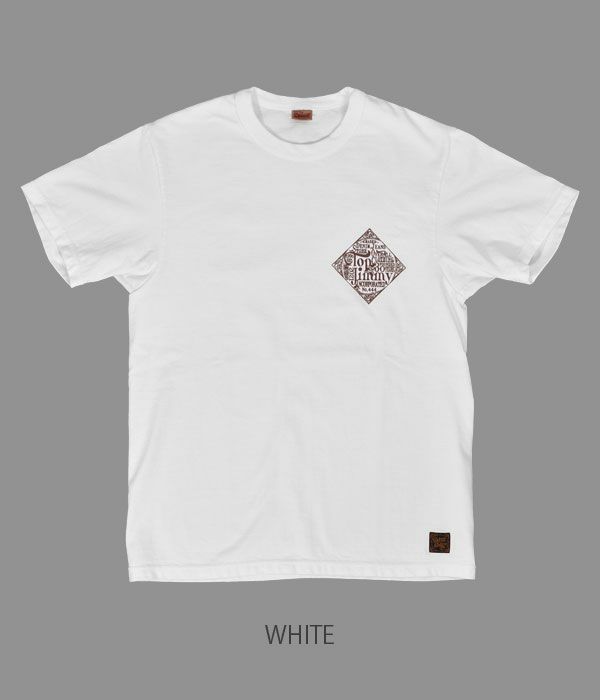 デラックスウエア (DELUXEWARE)30th TOP JIMMY 半袖プリントTシャツ BSP-TJ1 WHITE