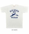 フリーホイーラーズ (FREEWHEELERS) HOME of U.S. SERIES “BIG BEND” 半袖プリントTシャツ 2125004 OFF-WHITE