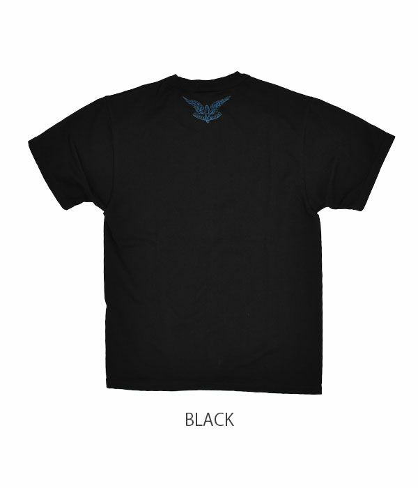 デラックスウエア (DELUXEWARE) GARFORD 半袖プリントTシャツ SDL-2102 BLACK