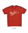 デラックスウエア (DELUXEWARE) GARFORD 半袖プリントTシャツ SDL-2102 SCA.RED