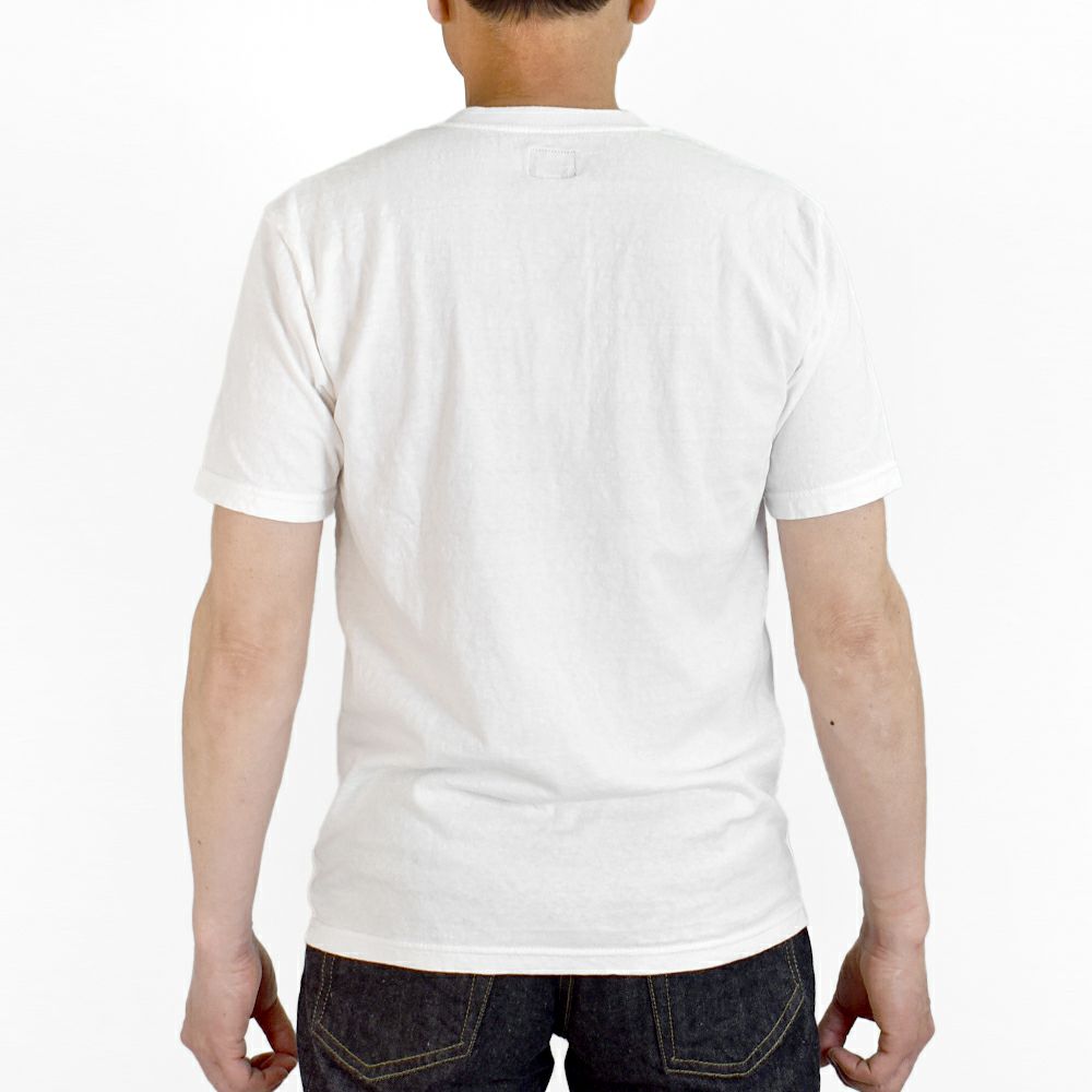 ダリーズ (DALEE'S&Co)<br> Spinner [1920s HENLEY NECK]<br> 半袖ヘンリーネックTシャツ<br> WHITE / DOPE.BLK / GRY.WASH