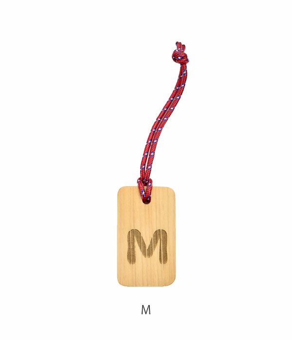 トップジミー (TOP JIMMY) WOOD CHARM -alphabet- 木製キーホルダー ウッドプレート トップジミー オリジナル