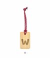トップジミー (TOP JIMMY) WOOD CHARM -alphabet- 木製キーホルダー ウッドプレート トップジミー オリジナル