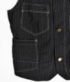 フリーホイーラーズ (FREEWHEELERS) "TRACKWALKER" VEST コットンベスト 2121017