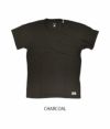 ダリーズ(DALEE'S&Co) VL21T...SHALLOW NECK T-SHIRT 半袖Vネック無地Tシャツ VL21T CHARCOAL