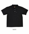 デラックスウエア (DELUXEWARE) OPEN COLLAR 半袖ポロシャツ OCT-14 BLACK