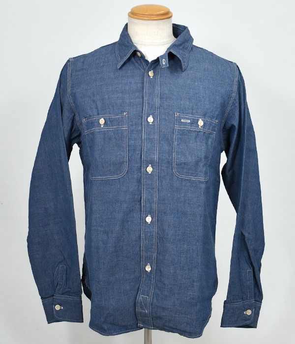 デラックスウエア (DELUXEWARE) ZEBRA.CHAMBRAY REAL VINTAGE WORK 