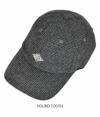 ダントン (DANTON) RSW 6PANEL CAP 帽子 ツイードキャップ DT-H0001RSW HOUND TOOTH