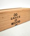 グレースオブウッド (GRACE OF WOOD) オリジナルスマホスタンド 横置き 木製 卓上