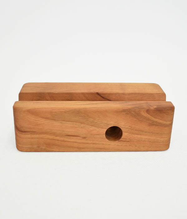 グレースオブウッド (GRACE OF WOOD) オリジナルスマホスタンド 横置き スマホケース対応 スピーカー対応 木製 卓上