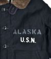 フリーホイーラーズ (FREEWHEELERS) "U.S.NAVY ALASKA NAVAL STATION" TYPE N-1 デッキジャケット アウター コート 2131017