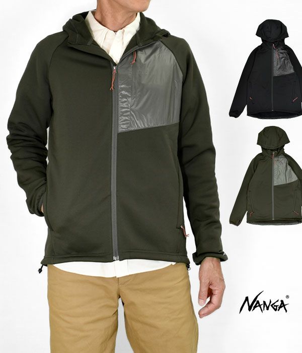 セール】ナンガ (NANGA) CORDURA FLEECE ZIP PARKA コーデュラフリース