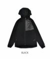 ナンガ (NANGA) CORDURA FLEECE ZIP PARKA フリースジップパーカー N1C5 NG-050  BLACK