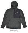 パタゴニア (PATAGONIA) M'S RETRO PILE P/O フード付き ジッププルオーバー フリース 22790 FGE(Forgr Grey)