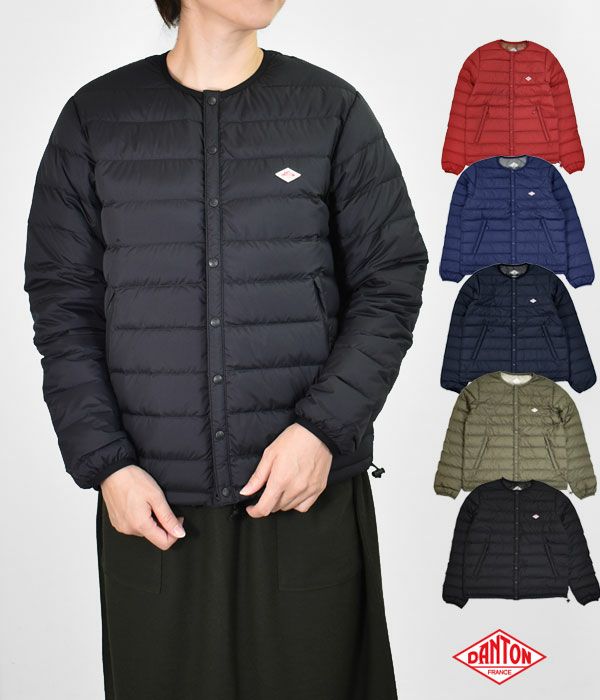 ダントン (DANTON) NNF INNER DOWN CREWNECK JACKETインナーダウン