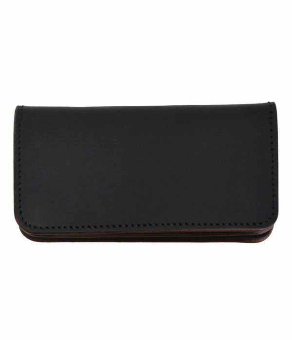 ラリースミス (LARRY SMITH) TRUCKERS WALLET, MEDIUM トラッカーズ ウォレット M 長財布 LT-0002  Black