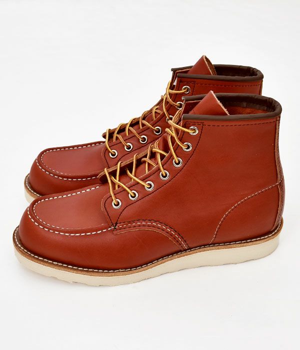 レッドウィング (RED WING) 6" CLASSIC MOC レザーワークブーツ 靴 8875