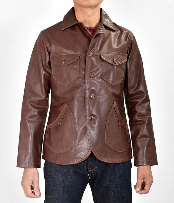 ダリーズ(DALEE'S&Co) TICK.HIDE...10s Sack Jacket ホースハイドレザージャケット コート アウター TICK.HIDE