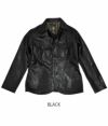 ダリーズ(DALEE'S&Co) TICK.HIDE...10s Sack Jacket ホースハイドレザージャケット コート アウター TICK.HIDE BLACK