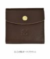 イルビゾンテ(IL BISONTE) ２つ折りレザーウォレット 財布 54202-3-10040 54202310040 32.こげ茶(ダークブラウン)