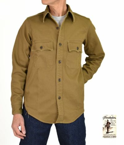 フリーホイーラーズ (FREEWHEELERS) “ARMY OFFICER SHIRT” CIVILIAN