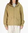 トン (DANTON) WOMEN'S TDU ZIP HOODIE フード付きコットンジップジャケット アウター DT-A0109TDU