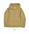 トン (DANTON) WOMEN'S TDU ZIP HOODIE フード付きコットンジップジャケット アウター DT-A0109TDU　TAN