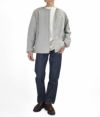 ダントン (DANTON) MEN'S SBT INSULATION JACKET プリマロフト クルーネック カーディガン DT-A0129SBT