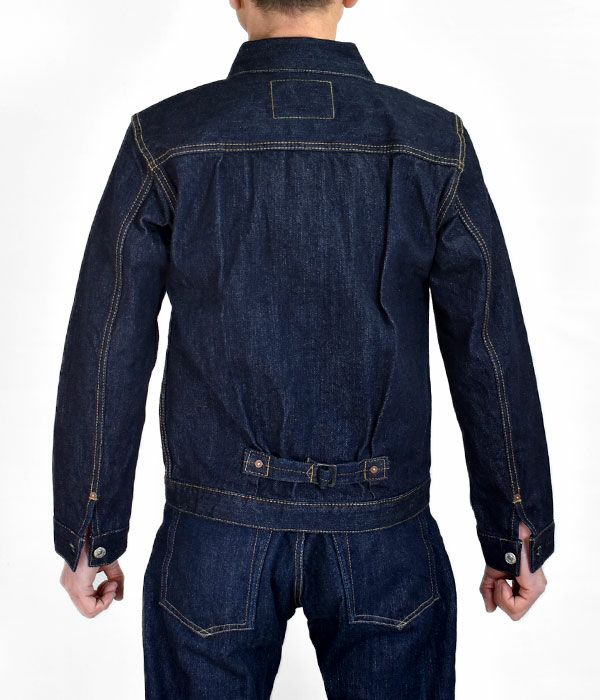 デラックスウエア (DELUXEWARE) FIRST MODEL JACKET ワンウォッシュ デニムジャケット ジージャン ファーストモデル DX4015